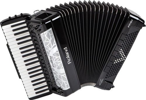 Accordion roland 8x bk - v-accordion,