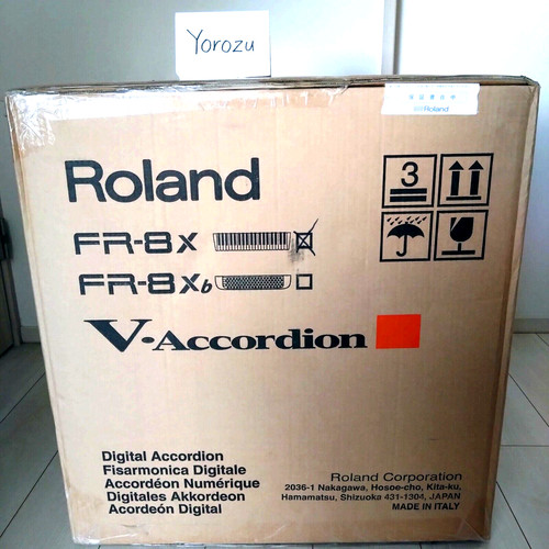 New roland v accordion - roland, fr-8x